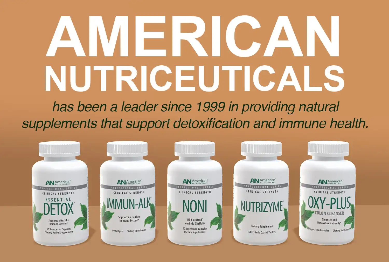American Nutriceuticals product line