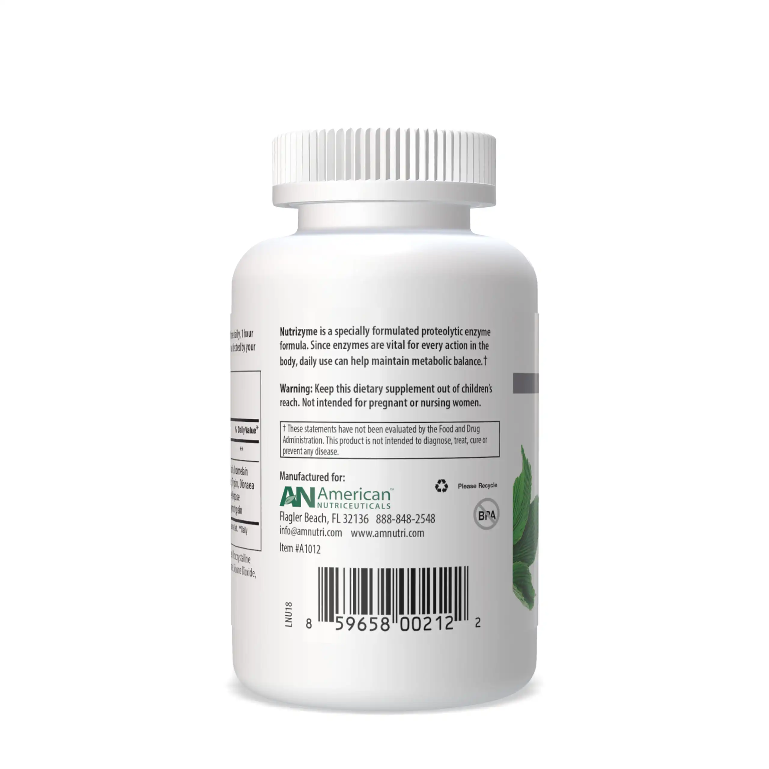 Nutrizyme_120_LNU18_Left